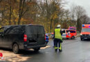 D: Drei Verletzte bei Zusammenstoß von Pkw und Transporter in Hattingen