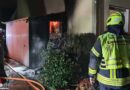 D: Frühmorgendlicher Gartenhüttenbrand in Sankt Augustin