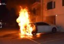 Schweiz: Geparkter Mercedes geht in Herisau in Flammen auf