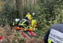 D: Personenrettung nach Arbeitsunfall im Gelände am Campus der Ruhr Universität in Bochum