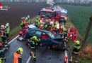 Nö: Pkw auf der L 2004 in Himberg gegen Baum geprallt → Lenker eingeklemmt