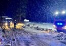 Oö: Erneuter Einsatz im Schnee in Tiefgraben → Lkw-Bergung 