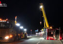 D: Lkw stürzt bei Abbiegevorgang in Gerolstein um