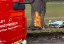 D: Pkw in Königswinter gegen Baum → eingeklemmte Lenkerin befreit