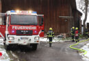 Oö: Drei Feuerwehren bei Brand im Heizraum eines Bauernhofes in St. Marien im Einsatz