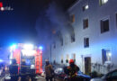 Oö: Personenrettung auf aufwendiges Nachlöschen in Sammlerwohnung in Linz