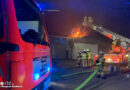 D: Lagerhallenbrand im Gewerbegebiet von Bergisch Gladbach