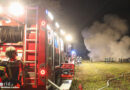 Oö: Brand eines Holzstadels in Kematen an der Krems