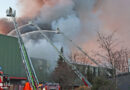 D: Vollbrand eines Möbellagers in Essen