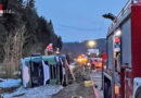 Ktn: Umgestürzter Lkw-Sattelzug auf der A 2 bei Villach-Warmbad