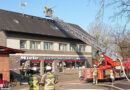 D: Dachstuhlbrand mit hohem Sachschaden in Bocholt