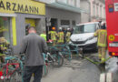 Stmk: Brand in einer ehemaligen Bäckerei am Dietrichsteinplatz in Graz