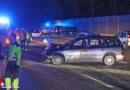 Oö: Kollision zwischen Kleintransporter und Pkw auf der A 8 bei Wels