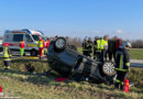 Bgld: Verletzter bei Unfall mit Pkw-Überschlag in Weppersdorf