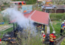 Bayern: Gartenhütten-Brand in Würzburg mit neuer Führung der FF Rottenbauer