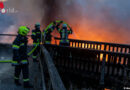 Nö: Weithin sichtbarer Brand bei der Burgruine Senftenberg