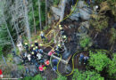 Oö: Kleiner Waldbrand an schwer zugänglicher Stelle in Haibach / Donau → 11 Wehren im Einsatz