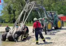 D: Pferd versinkt im Spülsand → Tierrettung in Goch