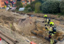 D: In Brand geratene Gasleitung sorgte in Halstenbek für längeren Feuerwehreinsatz