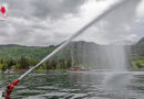 Stmk: Brand mit 30 Betroffenen am Rundfahrtenschiff auf dem Grundlsee als Übungsszenario