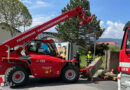 Ktn: Umgestürzte Säule einer Gartenmauer → Sicherungsarbeiten nach Lkw-Kollision in Villach