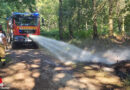 D: Bodenfeuer in Xanten Vynen und Waldbrand in der Hees