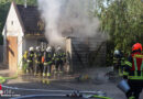 Oö: Suspekter Brand in einer Wohnung bzw. eines Containers in Buchkirchen