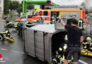 D: Kastenwagen-Lenker nach Unfall in Hagen über den Kofferraum befreit