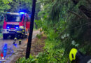 Stmk: Heftige Gewitter sorgen am 16.06.2022 für zahlreiche Feuerwehreinsätze im Raum Deutschlandsberg