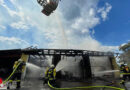 Stmk: Vier Feuerwehren bekämpfen Wirtschaftsgebäudebrand in Altenmarkt