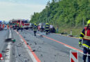 Nö: Ein Toter bei Gefahrgut-Lkw- und Pkw-Kollision im Baustellenbereich der S 3 bei Göllersdorf