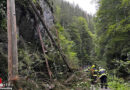 Stmk: Nach Gewittersturm im Mürztal → Feuerwehreinsätze mit 360 Einsatzkräften am 18. August 2022