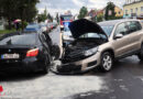 Oö: Leichtverletzte bei seitlicher Kollision zweier Autos in Wels