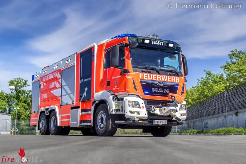 Oö: Universallöschfahrzeug (ULF 8.000 / 500 / 250) Der Freiw. Feuerwehr ...