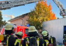 D: Feuer in einer Lagerhalle in Dransdorf (Bonn)