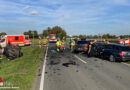 D: Überschlag nach Pkw-Kollision und Schleudermanöver gegen weiteres Auto in Borken