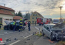 Stmk: Beim Abbiegen in Bad Radkersburg beim Feuerwehrhaus Altneudörfl kollidiert → zwei Verletzte auf der B 69