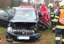 Stmk: Schwierige Eingeklemmten-Rettung nach Frontalunfall auf B 54 bei Lafnitz