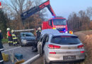 Nö: Frontalcrash fordert 3 Verletzte bei Robitzboden in Reinsberg