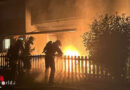 Nö: Feuer auf Wohnhaus-Terrasse in Pöchlarn