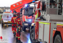 Oö: Mehrere Feuerwehren mit Spezialkräften bei Personenrettung auf Baustelle in Wilhering im Einsatz