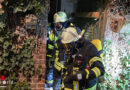 D: Kellerbrand in ehemaligen Bahnbetriebsgebäude in Niederdollendorf (Königswinter)