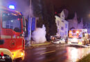 D: Rauchmelder rettet 29-jährigen das Leben, Souterrainwohnung in Essen in Vollbrand