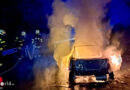 Ktn: Fahrzeugbrand nach Unfall mit Leichtverletzten (23) am Neujahrsmorgen in Radenthein