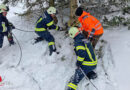 Oö: Zustelldienst kam in St. Ulrich ins Rutschen