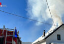 Ktn: Vollbrand eines Wohnhauses in Villach-Pogöriach von Feuerwehr abgewendet