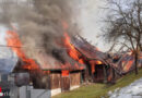 Stmk: Wirtschaftsgebäudebrand in St. Martin am Wöllmißberg → Tiere gerettet