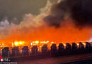 D: Großfeuer in Sittensen → über 20 Busse in Flammen