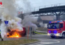 Bayern: Brennender Kleinbus in Traunstein