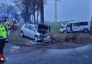 D: Zwei Schwerverletzte bei Seitenkollision Pkw und VW Bus bei Südkampen in Walsrode